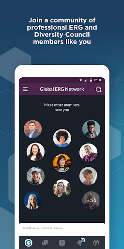 Screenshot of Global ERG Network