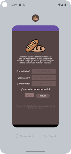 Android application Bread, perfect pizzas! screenshort