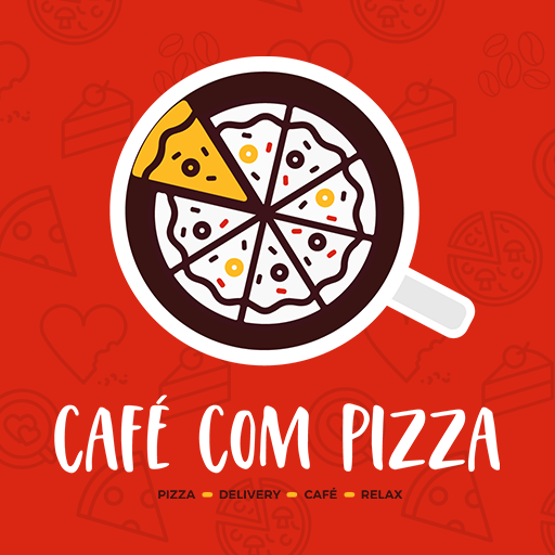 Café com Pizza de Santos logo