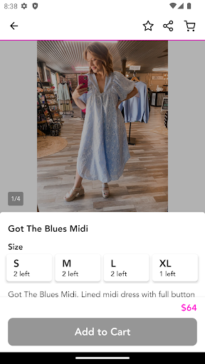 Screenshot of Shop OBB