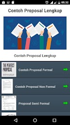 Kumpulan Contoh Proposal Terlengkap