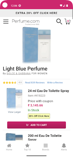 perfume.com Screen 3