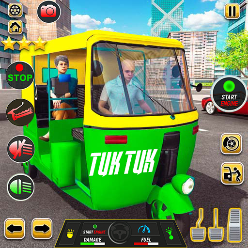 Tuk Tuk Auto Rickshaw Driver