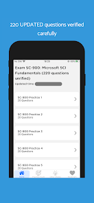 Screenshot 6 SC-900 Exam 220-Questions 2023 android