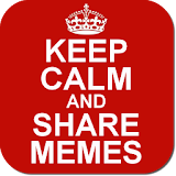 Keep Calm and Share Memes icon