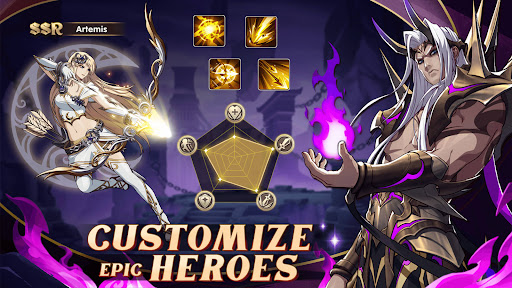 Mythic Heroes: Idle RPG Varies with device screenshots 11