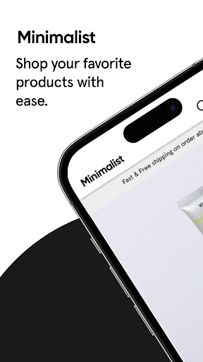 Android application Minimalist - Skincare screenshort