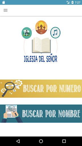 Android application Himnario Iglesia del señor screenshort