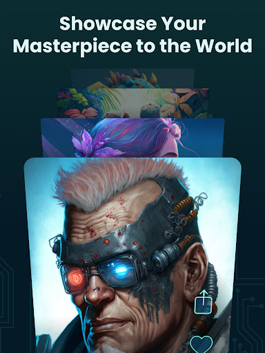 Screenshot of GenZArt: Fast AI Art Generator