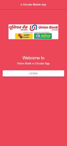 Android application e-Circular Union Bank screenshort