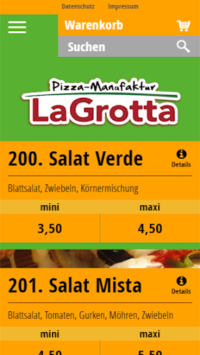 La Grotta Screen 2