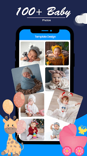 Android application Baby story Template and editor screenshort