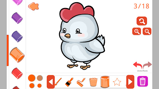 Android application Coloring Book screenshort