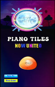 Now United Piano Tile