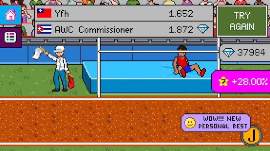Athletics - World Challenge Screenshot