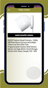 nexxt security camera guide