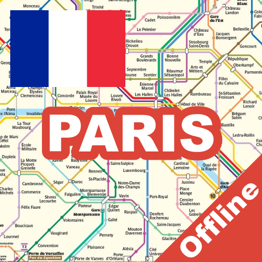 PARIS METRO BUS MAP OFFLINE Download on Windows