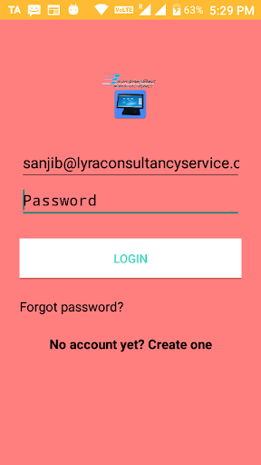 Android application RTIS Complaint Management Syst screenshort