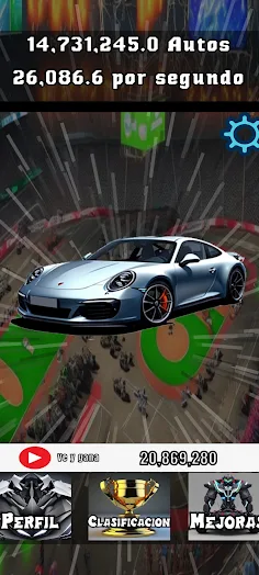Taptap Coches Clicker Juego - Screenshot 1