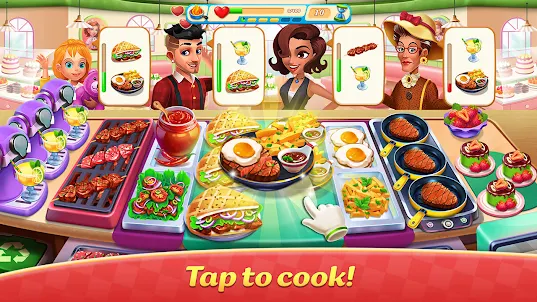 طبخ الأرض: لعبة طبخ المطعم