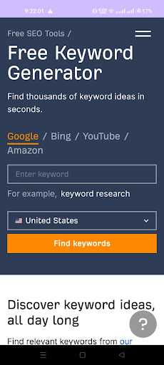 Android application SEOBest - SEO Tools All in One screenshort