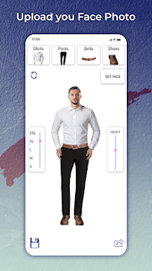 Virtual Dressing Men Room