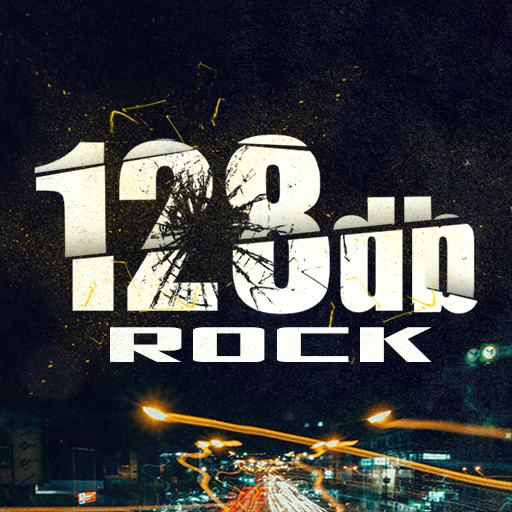 128db Rock Radio Logo