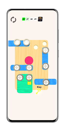 Android application Screw Pins Puzzle-Nut and Bolt screenshort