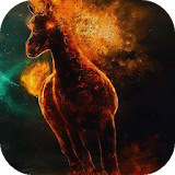Shadowy horse live wallpaper icon
