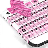 Zebra Keypad Pink Theme icon