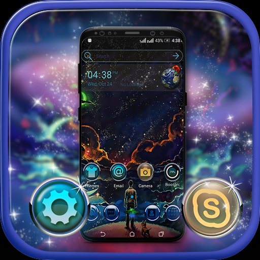 Magic Night Launcher Theme  Icon