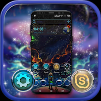 Magic Night Launcher Theme