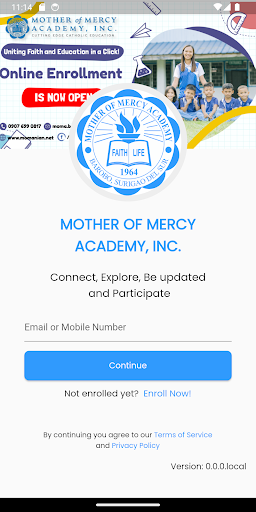 Android application MOTHER OF MERCY ACADEMY, INC. screenshort