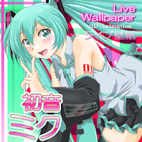 Miku 2D Anime LiveWallpaper