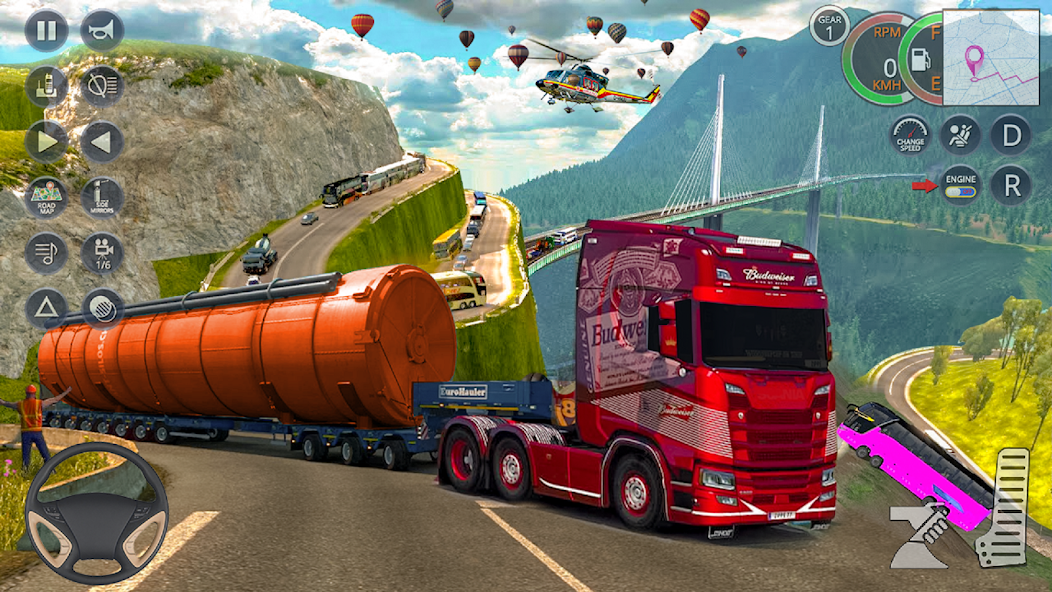 تحميل لعبة Truck Simulator Silk Road مهكرة 2024 للاندرويد