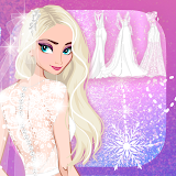 Icy Wedding - Winter frozen Bride dress up game icon