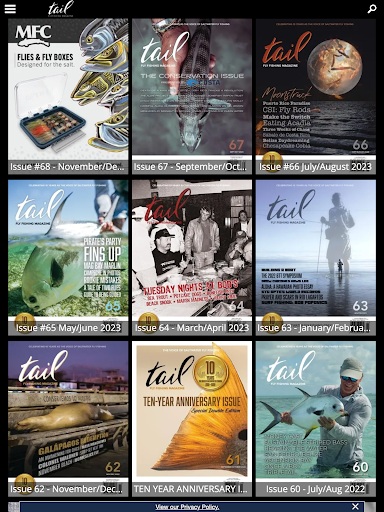 Android application Tail Fly Fishing Magazine screenshort