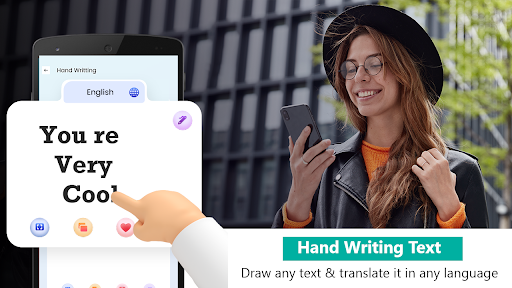 Android application Text to speak : Translator screenshort