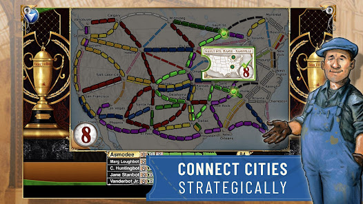 Ticket to Ride 2.7.465646f50369b (Free to Play) Gallery 4