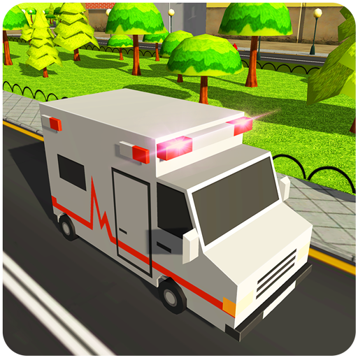 Blocky Army Ambulance Rescue 1.0.8 Icon