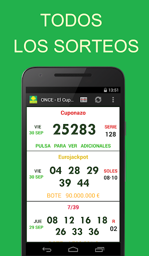 Escaner Resultados Sorteos Screen 2