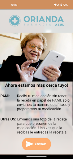 Farmacia Orianda Azul Screen 2