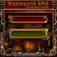 Steampunk GO SMS Theme