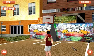 Basketball flick game slam - Screenshot 3