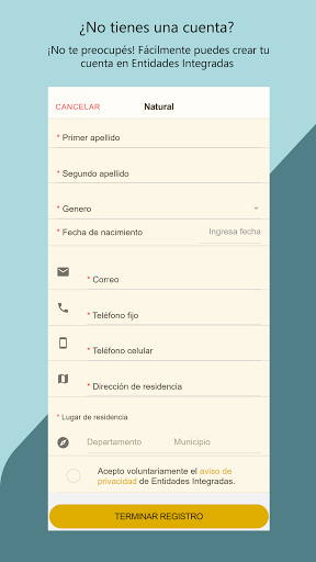 Impuestos Integrados Screen 3