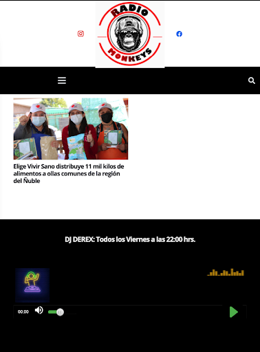 Android application Radio Monkeys screenshort
