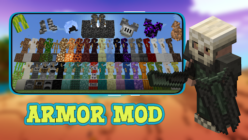 Android application Armor Mod for Minecraft PE screenshort