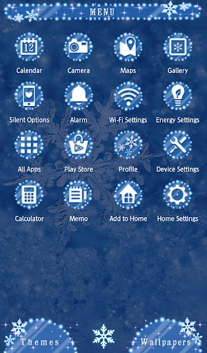 Snowflakes Screen 2