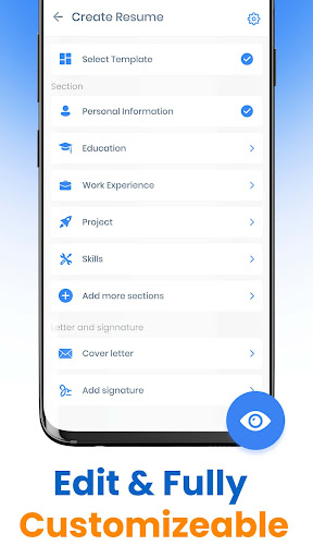 Resume Builder PDF - CV Maker Screen 3