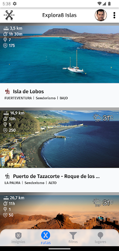 Explora8 Islas Screen 2